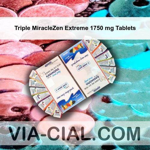 Triple MiracleZen Extreme 1750 mg Tablets 669